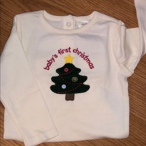 NWT Old Navy Onesie Baby’s First Christmas